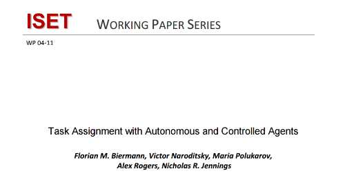 Task Assignment with Autonomous and Controlled Agents