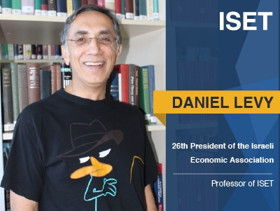 ISET Visiting Professor Daniel Levy becomes President of Israeli Economics Association