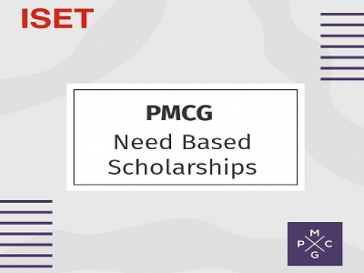 Three ISET MA students receive scholarships from PMCG