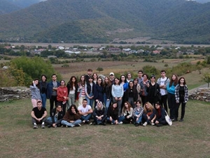 KHIDI Project - Students from ISET Visit Pankisi