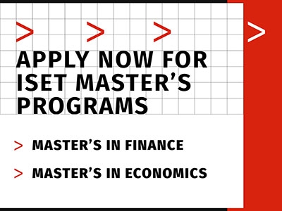 ISET Begins Admission to its Master&rsquo;s Programs!